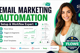 do klaviyo eloqua getresponse convertkit keap mailjet workflow and automation