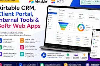 build airtable database automation softr webapp business workflow