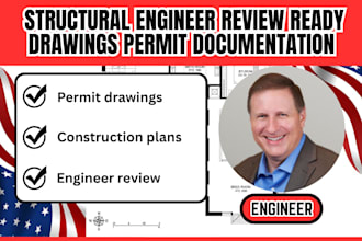 structural engineer review ready drawings permit documentation construction plan