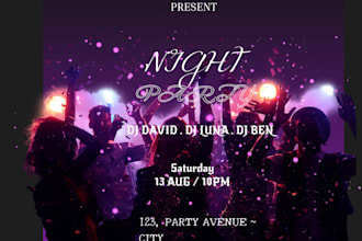 design eye catching and unique flyers