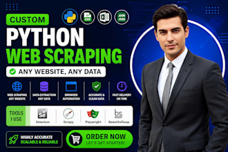 build python automation bot web scraper ai telegram discord trading bot