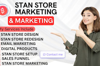 setup stan store, systeme io sales funnel, store marketing