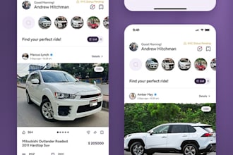 car dealership app, baby growth tracker app
