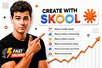 skool community setup and management for coaches and course creators