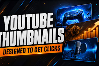 design a high converting youtube thumbnail that gets clicks
