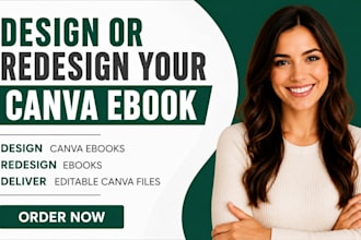 design or redesign your canva ebook