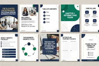 professional canva ebook design mockup lead magnet ebook formatting canva ebook