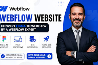 webflow website, convert with figma to webflow as a webflow expert