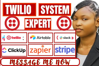 missed call text auto callback system sms using twilio zapier airtable workflow
