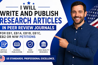 write and publish research article, best paper award, eb1a, eb1, niw