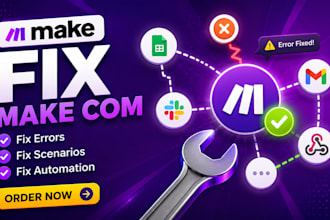 fix make com fix make com error fix make com scenario fix make com automation