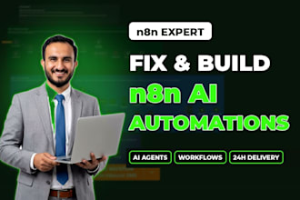 fix, debug and optimize your n8n workflow in 24 hours