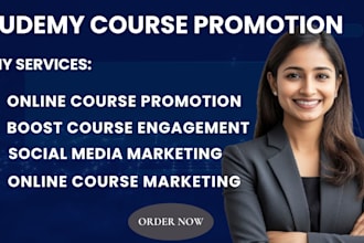 do udemy course promotion online course ads udemy course marketing
