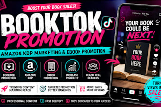 booktok promotion ebook promotion amazon kdp marketing kindle book marketing