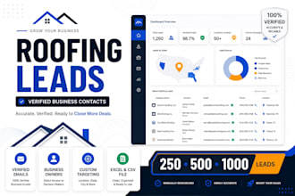 generate verified roofing contractor leads with owner emails