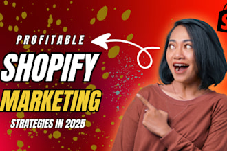 do complete shopify marketing, sales funnel to boost shopify store sales