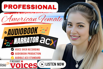 be your audiobook narrator with american voice over, fiction christian book, acx