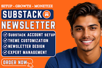 setup substack account design substack newsletter substack posts management