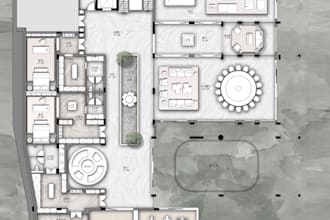 design residential indoor outdoor layout floor plans