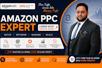 setup and manage amazon PPC campaigns as your ads manager