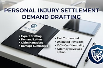 draft a personal injury settlement demand, auto accident insurance