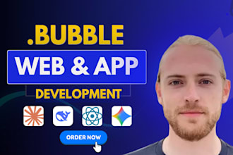 build bubble io developer bubble website web app bubble mvp bubble app developer
