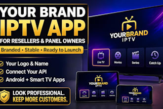 build a custom iptv app, iptv player, smart tv app, ios iptv app