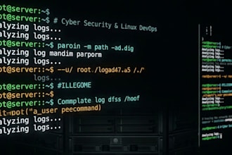 create custom linux bash script for automation