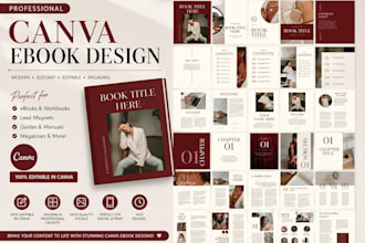 design editable canva ebook canva workbook design ebook cover design pdf design