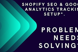 optimize shopify on page SEO and fix google tags