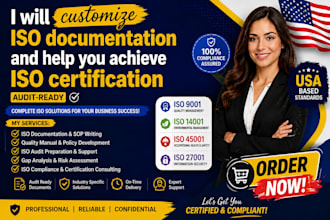 do iso documentation and help you achieve iso certification