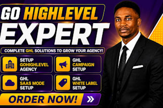 setup gohighlevel agency, ghl campaign, ghl saas, and ghl white label