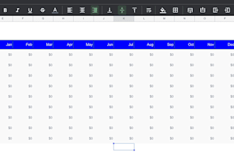 create a custom bookkeeping spreadsheet