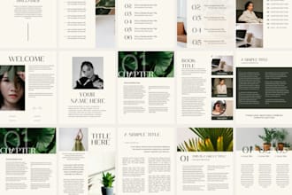 design canva ebook, workbook, lead magnet and pdf guide