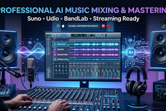 mix and master your ai music for spotify and streaming