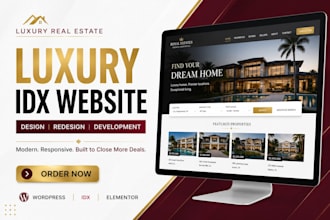 build luxury idx website redesign luxury website idx real estate website design