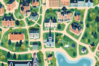 make vector map designs