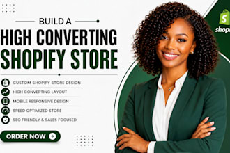 build shopify store design, redesign shopify website, copy shopify dropshipping