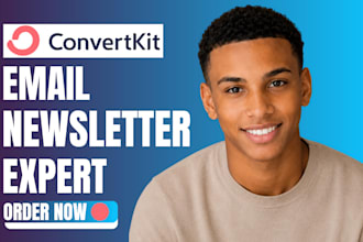 design kit landing page setup convertkit newsletter build kit email sequence