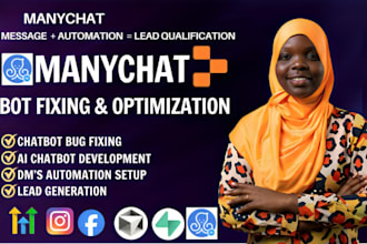 build manychat ai chatbot with chatgpt for facebook, instagram, whatsapp, tiktok