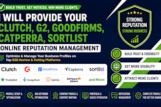 optimize your clutch g2 goodfirms capterra sortlist online reputation management