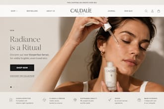 skincare shopify store skin care website cosmetic and skin care shopify store
