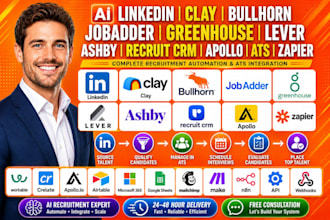 ai linkedin clay bullhorn jobadder greenhouse lever ashby recruit CRM ats zapier