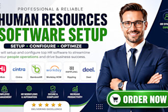 setup human resources software hibob cintra bamboohr workday hcm rippling deel