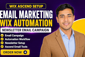 setup wix ascend email marketing wix automation wix newsletter email campaign