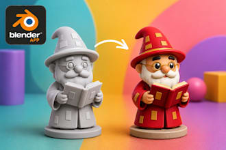 sculpt high quality 3d model, character, and figure for 3d printing in blender