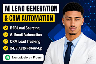 build a b2b lead finder workflow on linkdin and more app using n8n ai automation