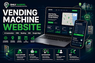 do vending machine website atm locator  ai automation and business growth system