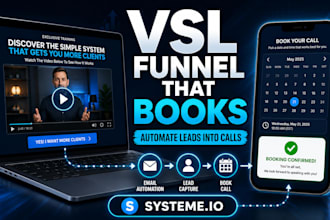 build high converting systeme io evergreen vsl sales funnel