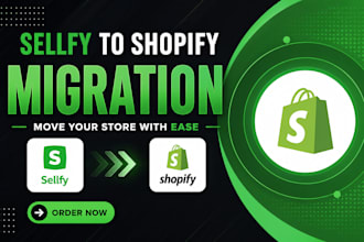 sellfy to shopify shopify migration sellfy migration migrate to shopify expert